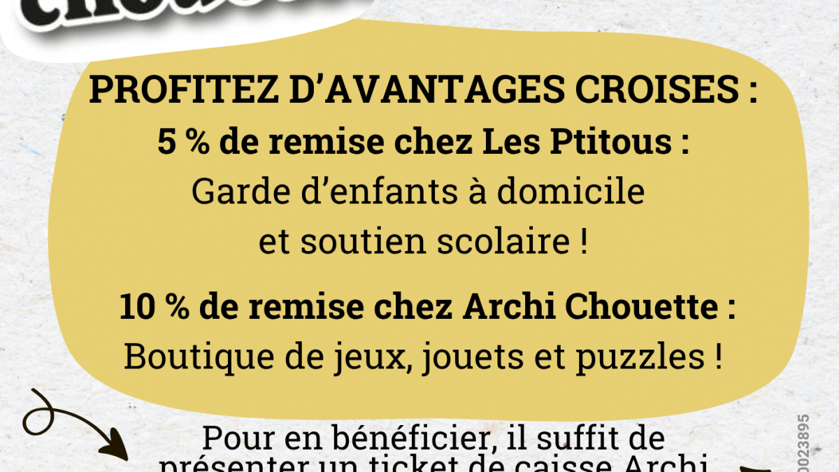 Nouveau partenariat : Les Ptitous & Archi Chouette, un duo gagnant pour les familles clermontoises !