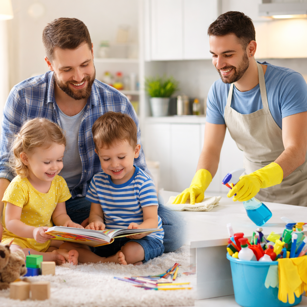 Garde d’enfants et ménage à domicile : la solution tout-en-un proposée par La Maison des P’titous