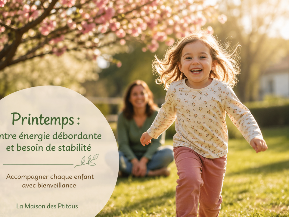 🌸 Comment accompagner les enfants au printemps : entre énergie débordante et besoin de stabilité