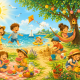 🌞 Comment accompagner les enfants en été : entre besoin de liberté et équilibre du rythme